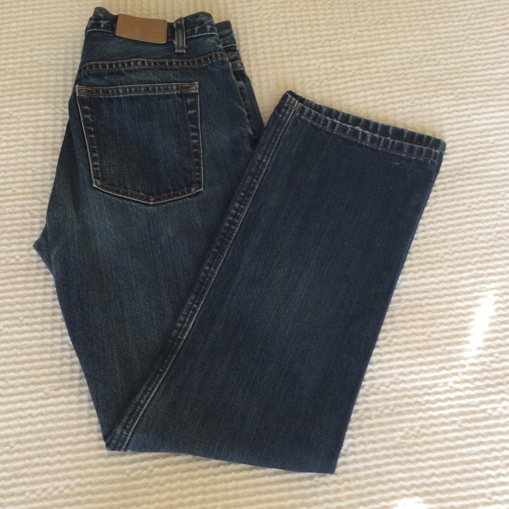 J. Crew Button Fly Straight Leg Jeans Sz 6